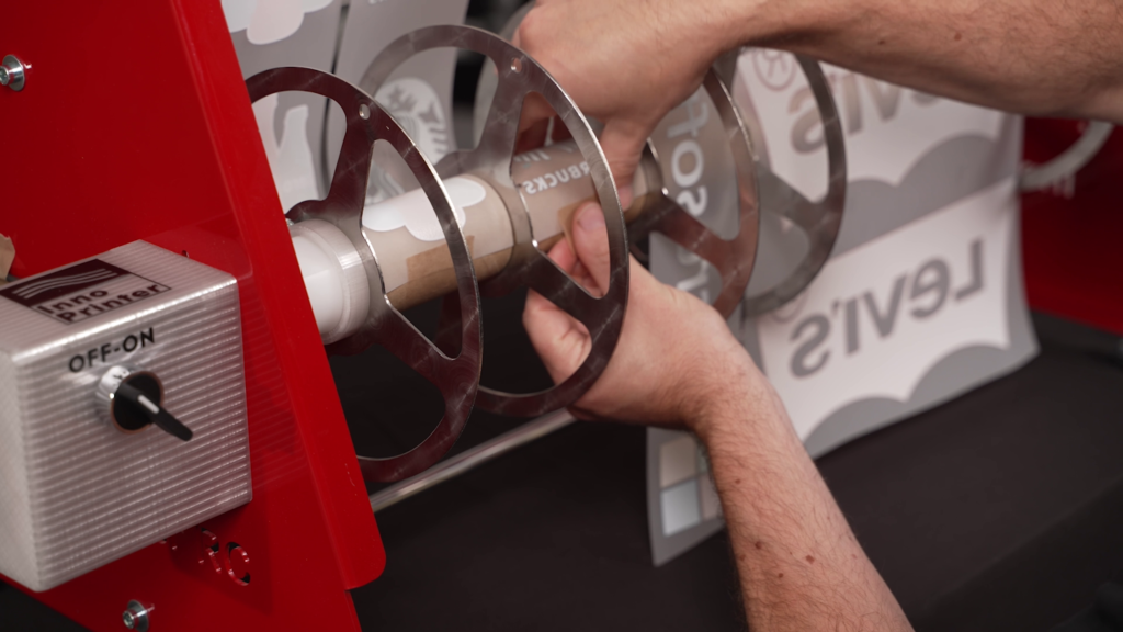 Efficient Roll Conversion for DTF Production